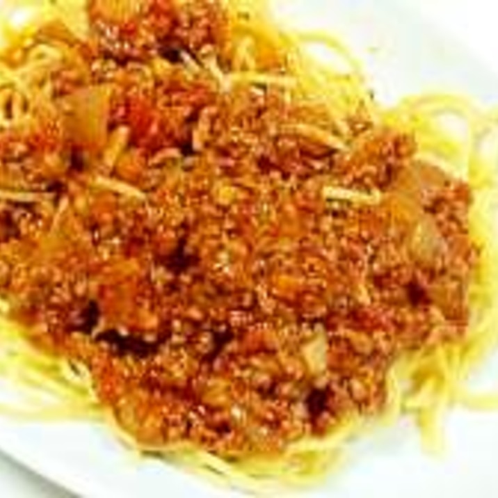 簡単 美味しい ミートソースパスタ レシピ 作り方 By リックミドリノインコ 楽天レシピ